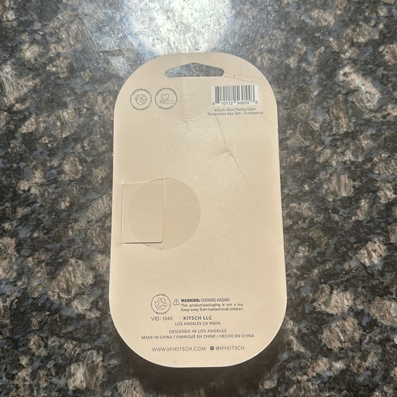 Kitsch Satin Scrunchies 6pc Set - Multicolor - Picture 3 of 3